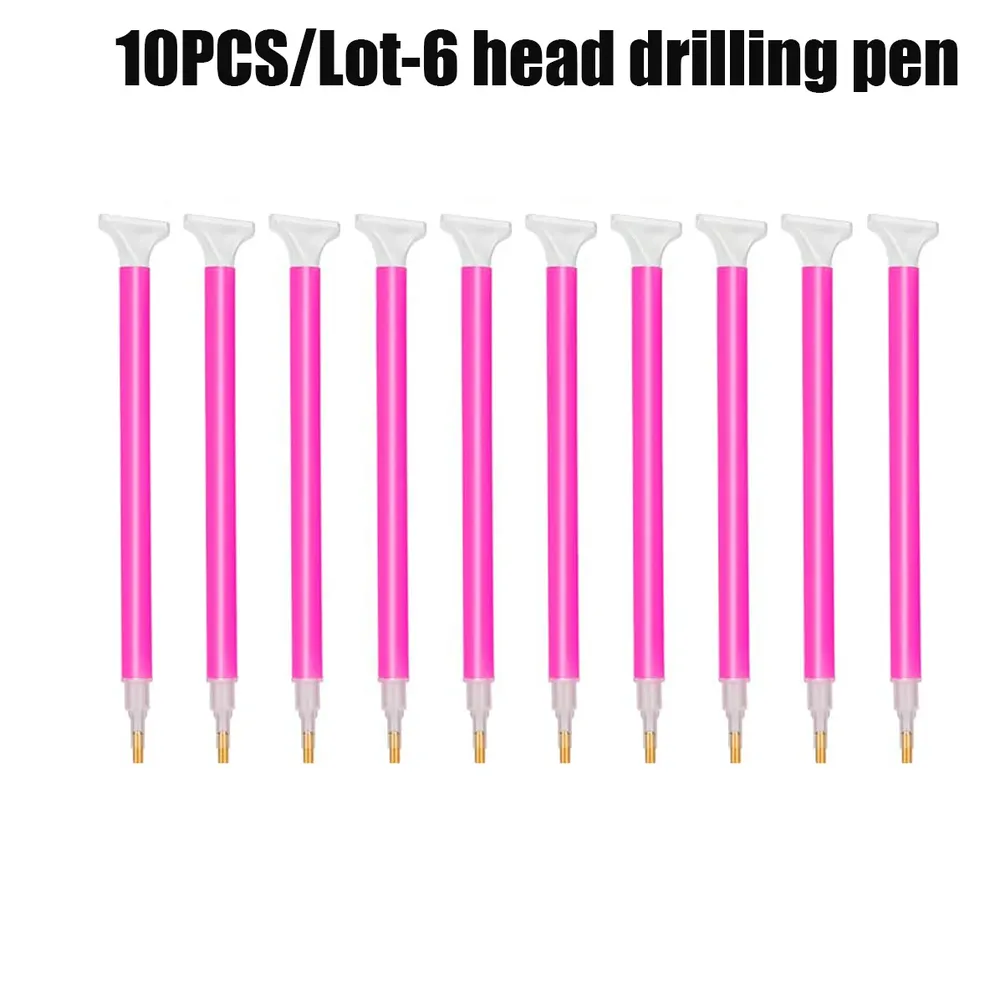 10er Pack Diamond Painting Stifte mit 3 Bohrgrößen