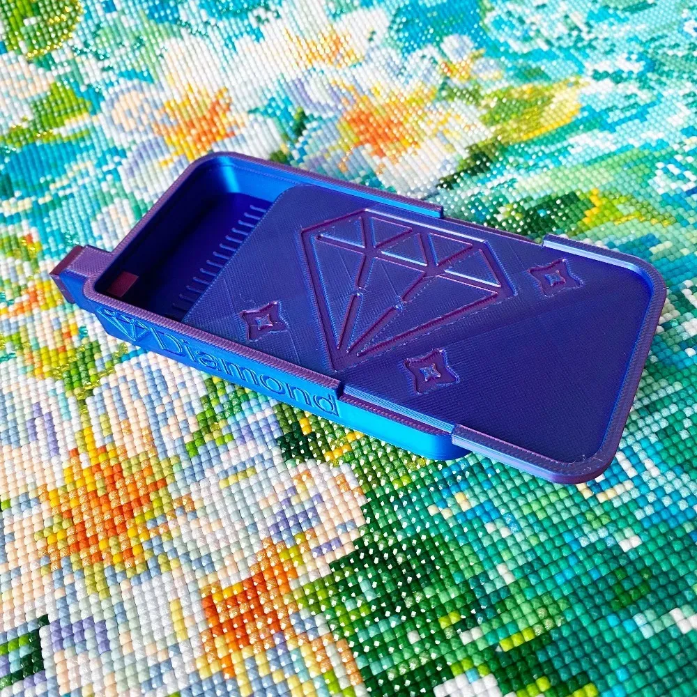 11 Farben Diamantmalerei Aufbewahrungsbox Werkzeug Zubehör für Liebhaber
