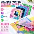 12 Blatt Diamond Painting Papier 10 bis 15 cm – 1