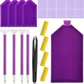 24-teiliges Diamond Painting Werkzeugset mit Schalen – Farbe 1 set