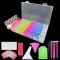 28 Gitter Diamantmalerei Aufbewahrungsbox mit Trichter Zubehör – 2