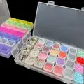 28 Gitter Diamantmalerei Aufbewahrungsbox mit Trichter Zubehör – 4