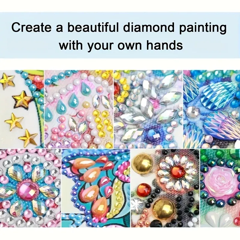 5D Diamantmalerei Eulen auf Ast mit Kristall und Acryldiamanten