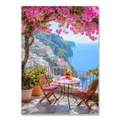 5D Diamantmalerei Europäische Architektur Landschaft mit Vollbohrern – Farbe FDX7133