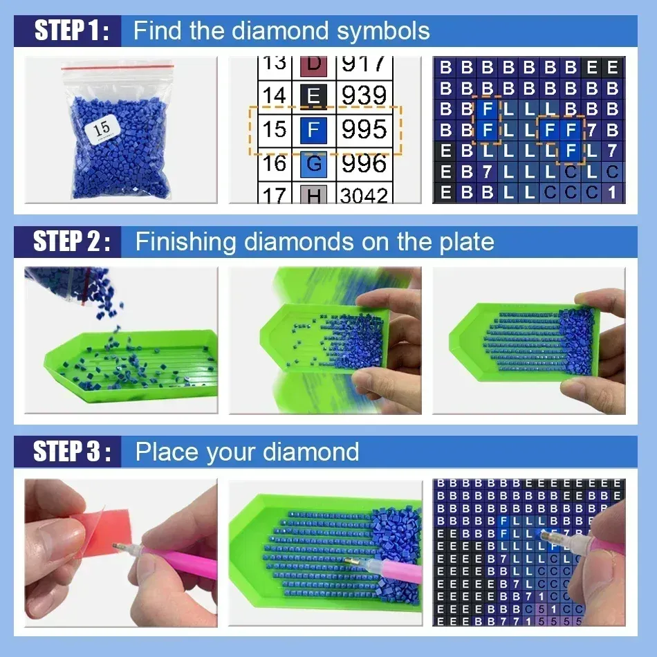 5D Diamantmalerei Europäische Architektur Landschaft mit Vollbohrern