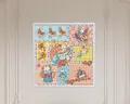 5D Diamantmalerei Hase Tee Party Vollquadrat für Erwachsene Kunsthandwerk – 5