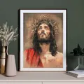 5D Diamantmalerei Jesus Kreuz religiöse Mosaik Heimdekoration Geschenk – 2