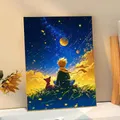5D Diamantmalerei Junge Fuchs Sternenhimmel Mosaik Kreuzstich Kinderzimmer – 2