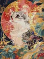 5D Diamantmalerei Mondlicht Katzenflüstern Vollquadrat AB 45x60cm – 2