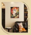 5D Diamantmalerei Mondlicht Katzenflüstern Vollquadrat AB 45x60cm – 6