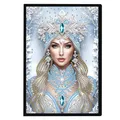 5D Diamantmalerei Notizbuch Eiskönigin Strass – 1