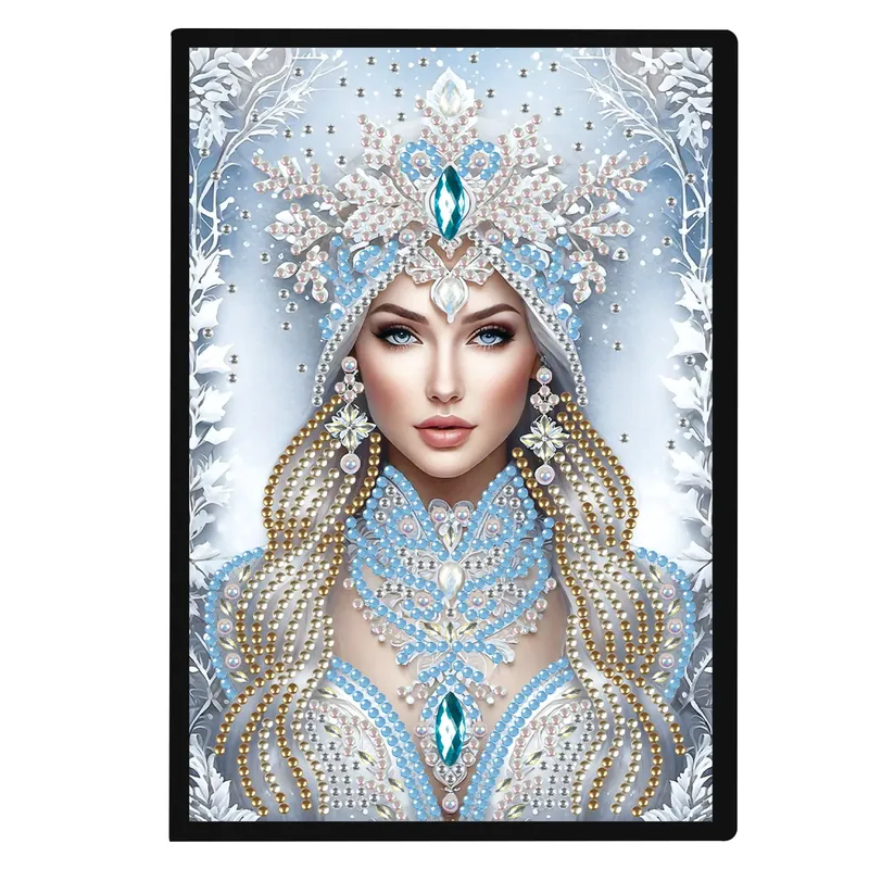 5D Diamantmalerei Notizbuch Eiskönigin Strass