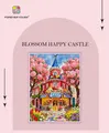 5D Diamantmalerei Schloss Glücklich Vollquadrat AB 45x60cm – 2