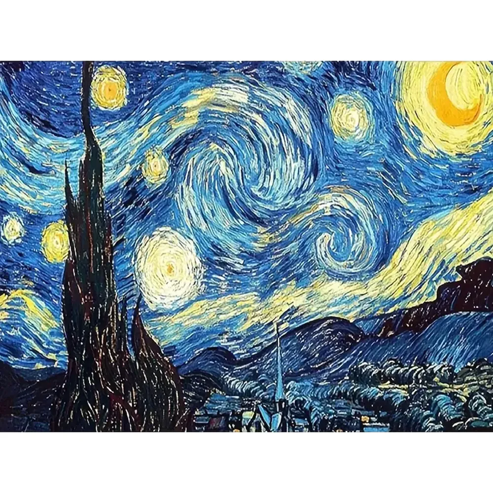 5D Diamantmalerei Sternenhimmel Muster mit Vollbohrern