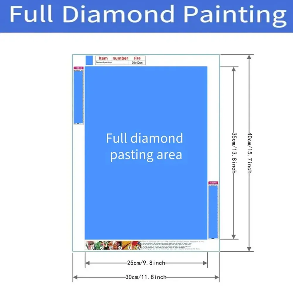 5D Diamantmalerei Sternenhimmel Muster mit Vollbohrern