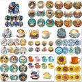 8er Set Diamantmalerei Untersetzer Lotus Muster für Erwachsene – 1