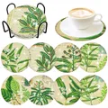 8er Set Diamantmalerei Untersetzer Tierbecher Kissen mit Halter – Farbe BD029