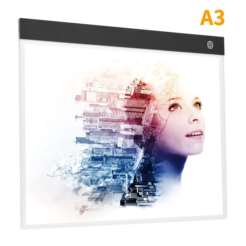 A3 LED Lichtpad Diamantmalerei Zeichenbrett USB Grafiktablett