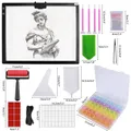 A3 LED Lichtpad Zeichenbrett verstellbar Augenschutz für Diamantmalerei – 6