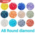 AB Runder Bohrer Diamantmalerei Strasssteine 50g – 1