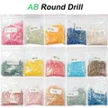 AB Runder Bohrer Diamantmalerei Strasssteine 50g – 4