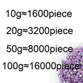 AB Runder Bohrer Diamantmalerei Strasssteine 50g – 6