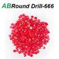AB Runder Bohrer Diamantmalerei Strasssteine 50g – Farbe AB Round Drill 666