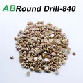 AB Runder Bohrer Diamantmalerei Strasssteine 50g – Farbe AB Round Drill 840