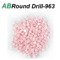 AB Runder Bohrer Diamantmalerei Strasssteine 50g – Farbe AB Round Drill 963