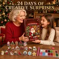Adventskalender 24 Anhänger Weihnachten Baumschmuck – 4
