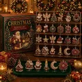 Adventskalender 24 Tage Diamantmalerei Acryl Ornamente – 1