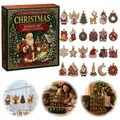 Adventskalender 24 Tage Diamantmalerei Acryl Ornamente – 4