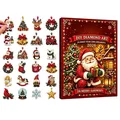 Adventskalender Diamantmalerei 24 Anhänger Schlüsselanhänger – 2