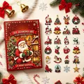 Adventskalender Diamantmalerei 24 Anhänger Schlüsselanhänger – 3