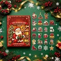 Adventskalender Diamantmalerei 24 Anhänger Schlüsselanhänger – 4