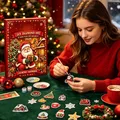 Adventskalender Diamantmalerei 24 Anhänger Schlüsselanhänger – 5