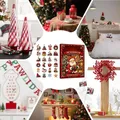 Adventskalender Diamantmalerei 24 Anhänger Schlüsselanhänger – 6