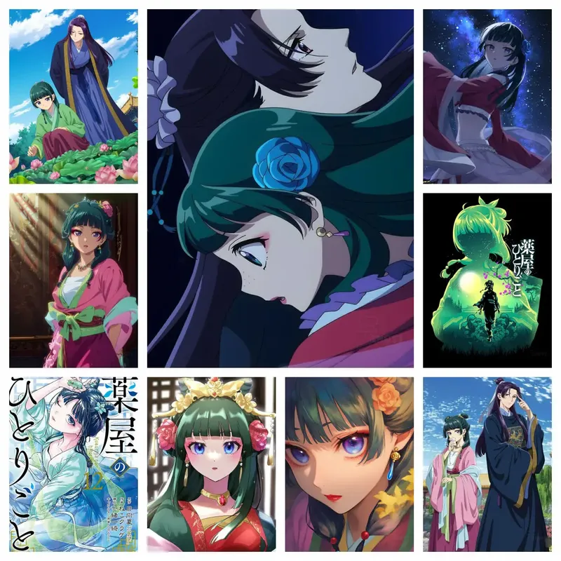 Anime Diamant Zeichenset Apothekerin Tagebücher Stickerei Kunst Geschenk