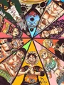 Anime One Piece Luffy Diamantmalerei Mosaik Stickerei Kreuzstich Kinder – Farbe Lila (05)