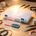 Aufbewahrungsbox Diamantmalerei 10 bis 30 Fächer Kunststoff transparent – 5