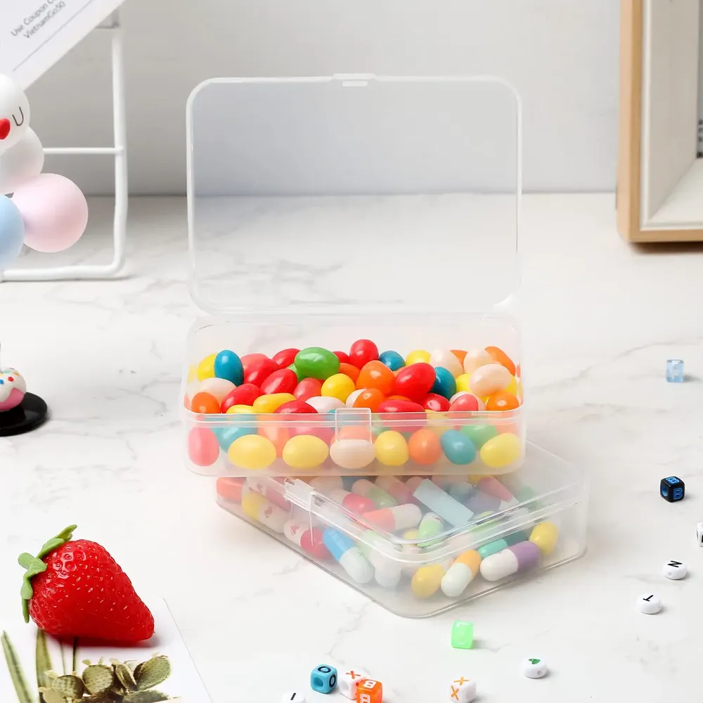 Aufbewahrungsbox Diamantmalerei 10 bis 30 Fächer Kunststoff transparent
