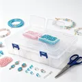 Aufbewahrungsbox Diamantmalerei 10 bis 30 Fächer Kunststoff transparent – 4