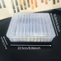 Aufbewahrungsbox Diamantmalerei 14 bis 24 Fächer mit Deckeln – Farbe 24G852DZP2260H