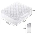 Aufbewahrungsbox Diamantmalerei 24 bis 60 Fächer für Perlen – Farbe 30 Bottles Box