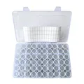 Aufbewahrungsbox Diamantmalerei 24 bis 60 Fächer für Perlen – Farbe 60 Pcs Partition Box