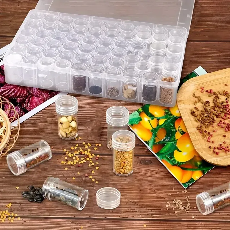 Aufbewahrungsbox Diamantmalerei 24 bis 60 Fächer für Perlen
