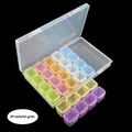 Aufbewahrungsbox Diamantmalerei 28 bis 56 Fächer transparent – 5