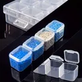Aufbewahrungsbox Diamantmalerei 28 bis 56 Fächer transparent für Perlen – 5