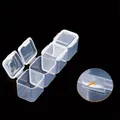 Aufbewahrungsbox Diamantmalerei 28 bis 56 Fächer transparent für Perlen – 6