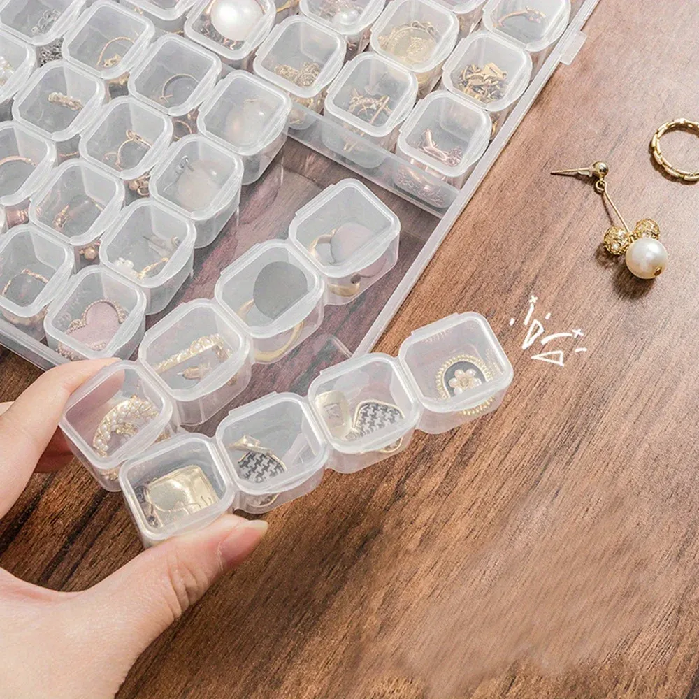 Aufbewahrungsbox Diamantmalerei 28 bis 56 Fächer zerlegbar